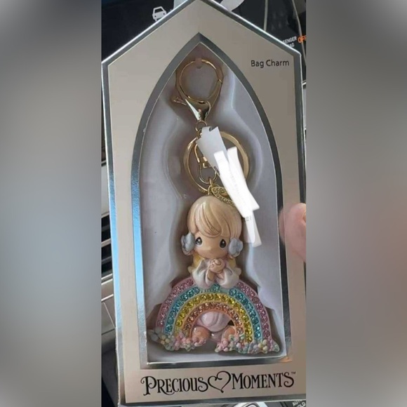Precious Moments Pastel Angel Bag Charm - Picture 1 of 2
